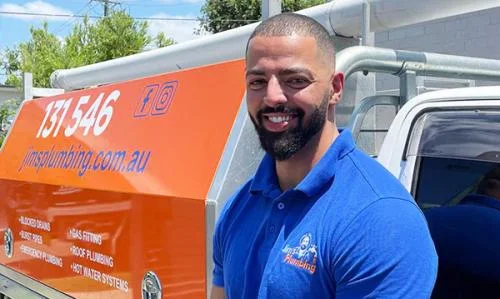 David Ghannoum, director of Jim's Plumbing Penrith