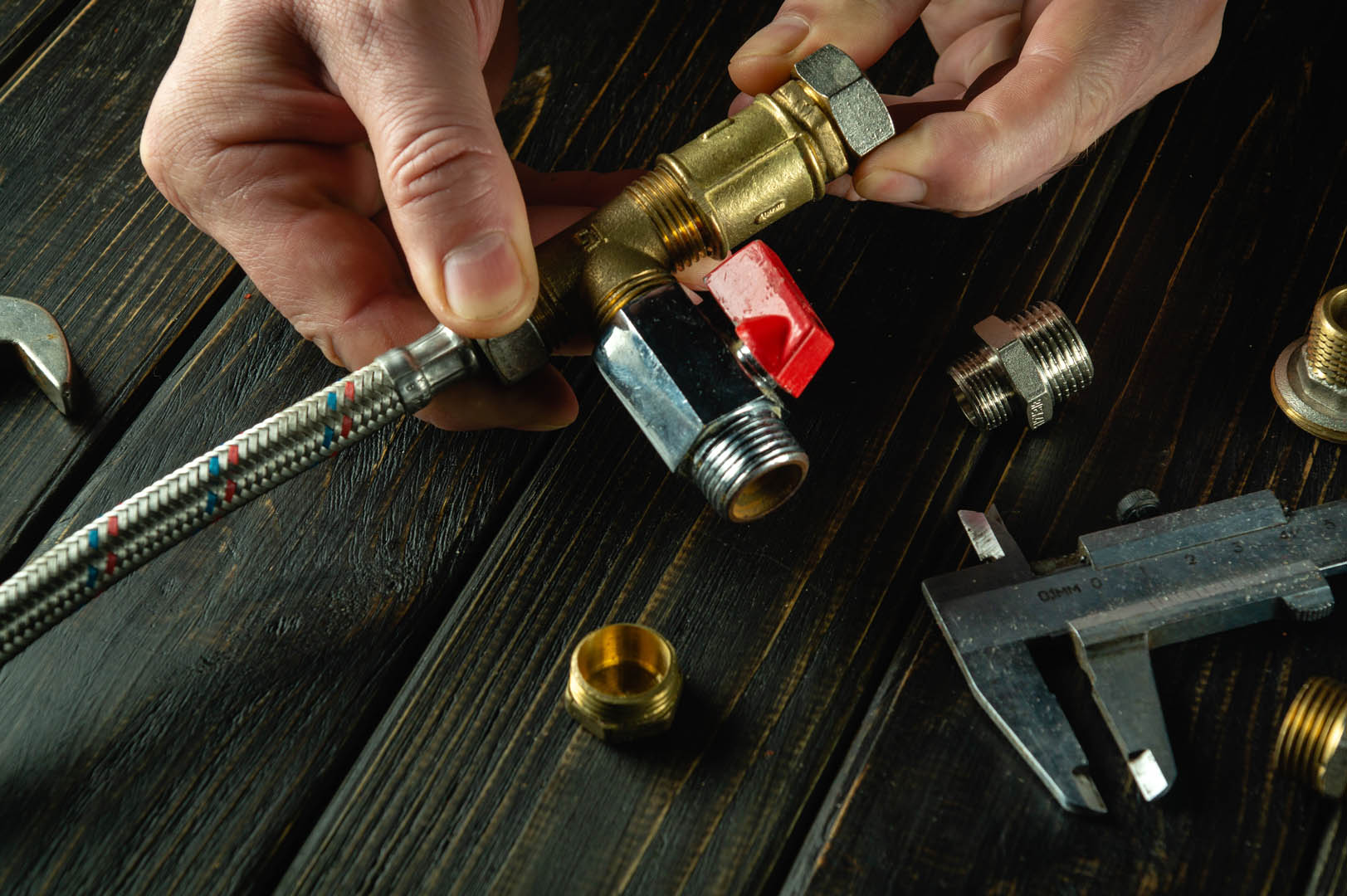 Licensed gasfitter connecting a gas appliance in Penrith